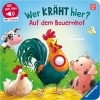 Buchcover und Innenansicht für das Buch: Hör mal hin - Wer kräht hier? Auf dem Bauernhof