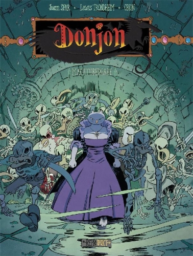Buchcover und Innenansicht für das Buch: Donjon 113