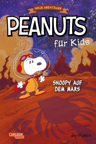 Buchcover und Innenansicht für das Buch: Snoopy: A Beagle of Mars