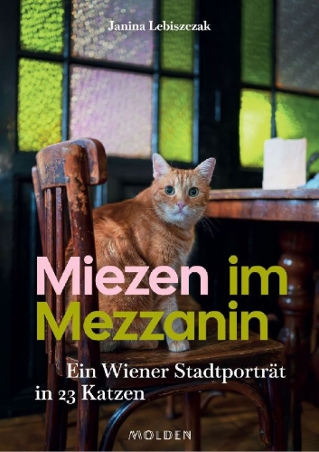 Buchcover und Innenansicht für das Buch: Miezen im Mezzanin