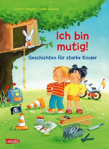 Buchcover und Innenansicht für das Buch: Max-Bilderbücher: Ich bin mutig! Geschichten für starke Kinder