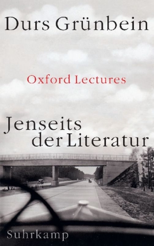 Buchcover und Innenansicht für das Buch: Jenseits der Literatur