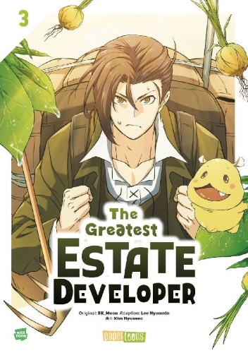 Buchcover und Innenansicht für das Buch: The Greatest Estate Developer 03
