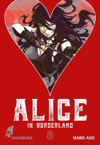 Buchcover und Innenansicht für das Buch: Imawa no Kuni no Alice
