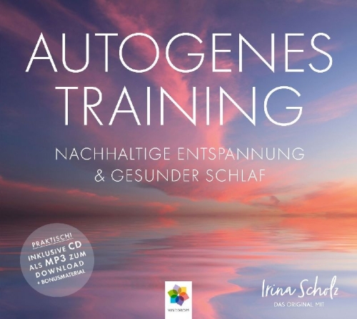 Buchcover und Innenansicht für das Buch: AUTOGENES TRAINING