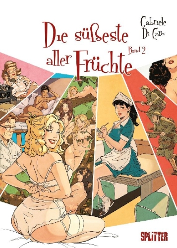 Buchcover und Innenansicht für das Buch: Le fruit le plus doux 2