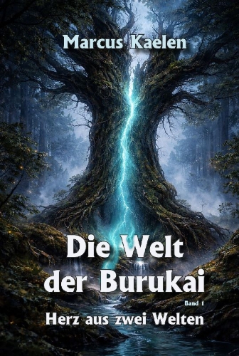 Buchcover und Innenansicht für das Buch: Die Welt der Burukai