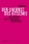 Buchcover und Innenansicht für das Buch: Der Unernst des Kitsches