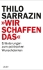 Buchcover und Innenansicht für das Buch: "Wir schaffen das"