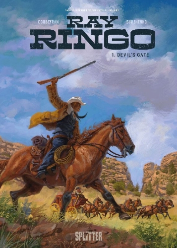 Buchcover und Innenansicht für das Buch: Ray Ringo