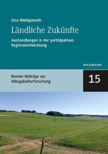 Buchcover und Innenansicht für das Buch: Ländliche Zukünfte