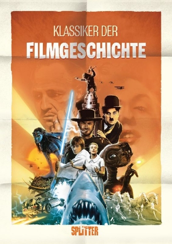 Buchcover und Innenansicht für das Buch: Klassiker der Filmgeschichte