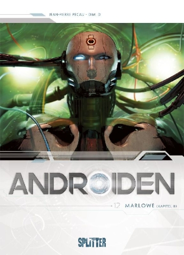 Buchcover und Innenansicht für das Buch: Androiden. Band 12