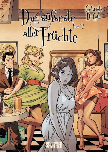 Buchcover und Innenansicht für das Buch: Le fruit le plus doux 2