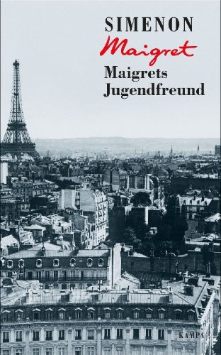 Buchcover und Innenansicht für das Buch: L'ami d'enfance de Maigret