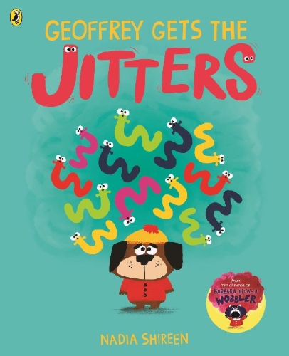 Buchcover und Innenansicht für das Buch: Geoffrey Gets the Jitters
