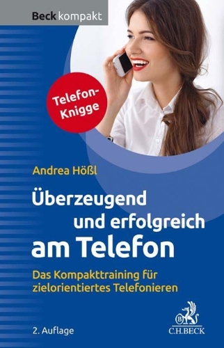 Buchcover und Innenansicht für das Buch: Überzeugend und erfolgreich am Telefon