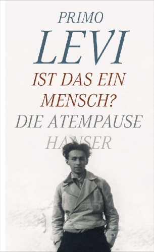 Buchcover und Innenansicht für das Buch: Se questo è un uomo; La tregua