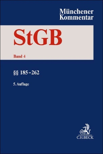 Buchcover und Innenansicht für das Buch: Münchener Kommentar zum Strafgesetzbuch  Bd. 4: §§ 185-262
