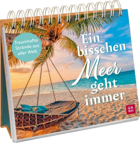 Buchcover und Innenansicht für das Buch: Ein bisschen MEER geht immer