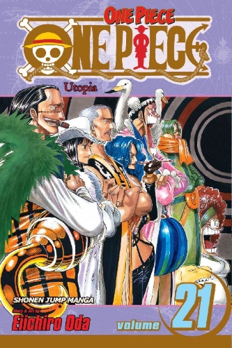 Buchcover und Innenansicht für das Buch: One Piece, Vol. 21