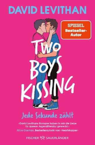 Buchcover und Innenansicht für das Buch: Two Boys Kissing