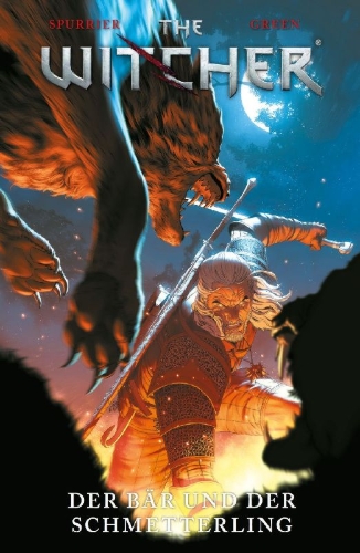 Buchcover und Innenansicht für das Buch: The Witcher
