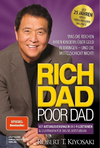 Buchcover und Innenansicht für das Buch: Rich Dad Poor Dad