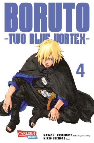 Buchcover und Innenansicht für das Buch: Boruto -Two Blue Vortex-