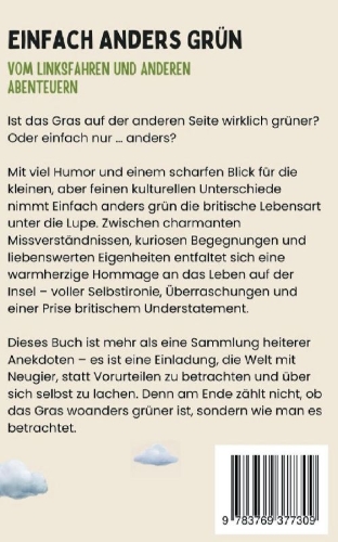 Buchcover und Innenansicht für das Buch: Einfach anders grün