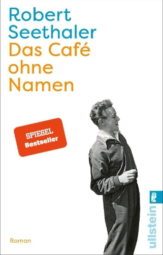 Buchcover und Innenansicht für das Buch: Das Café ohne Namen