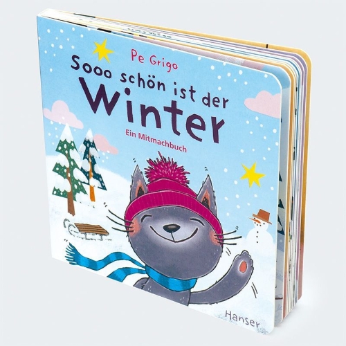 Buchcover und Innenansicht für das Buch: Sooo schön ist der Winter