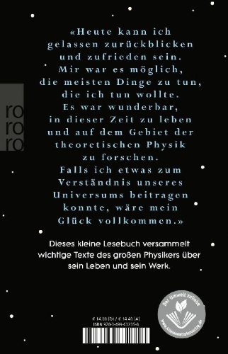 Buchcover und Innenansicht für das Buch: My Brief History. Black Holes and Baby Universes and Other Essays. The Grand Design. Information Preservation and Weather Forecasting for Black Holes
