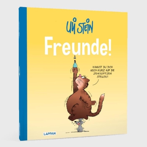 Buchcover und Innenansicht für das Buch: Uli Stein: Plötzlich Familie!: Freunde!