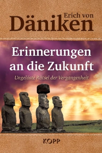Buchcover und Innenansicht für das Buch: Erinnerungen an die Zukunft