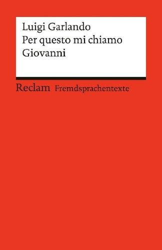 Buchcover und Innenansicht für das Buch: Per questo mi chiamo Giovanni