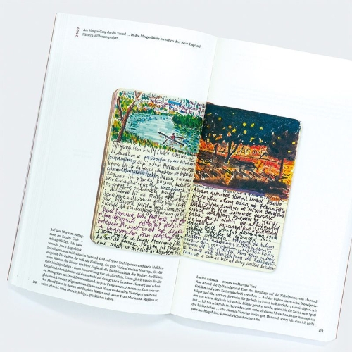 Buchcover und Innenansicht für das Buch: Uzak Daglar ve Hatralar