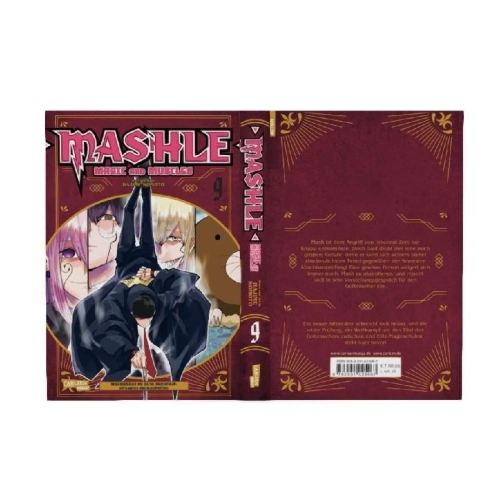 Buchcover und Innenansicht für das Buch: Mashle