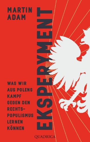 Buchcover und Innenansicht für das Buch: Eksperyment
