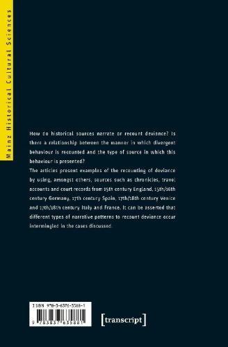 Buchcover und Innenansicht für das Buch: Recounting Deviance