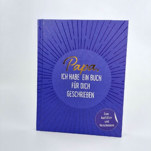 Buchcover und Innenansicht für das Buch: Papa, ich habe ein Buch für dich geschrieben