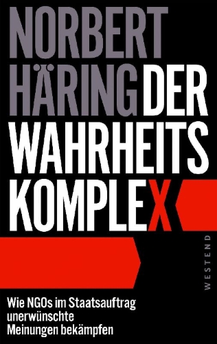 Buchcover und Innenansicht für das Buch: Der Wahrheitskomplex