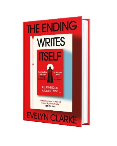 Buchcover und Innenansicht für das Buch: The Ending Writes Itself