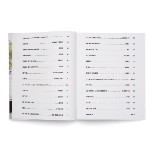 Buchcover und Innenansicht für das Buch: Spatial Storytelling