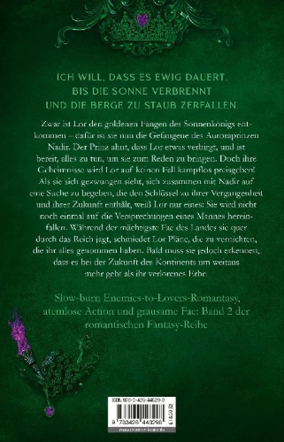 Buchcover und Innenansicht für das Buch: Rule of the Aurora King