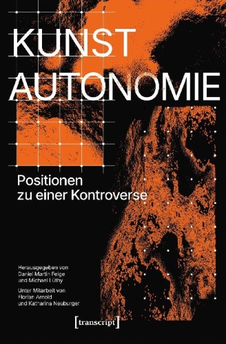 Buchcover und Innenansicht für das Buch: Kunstautonomie