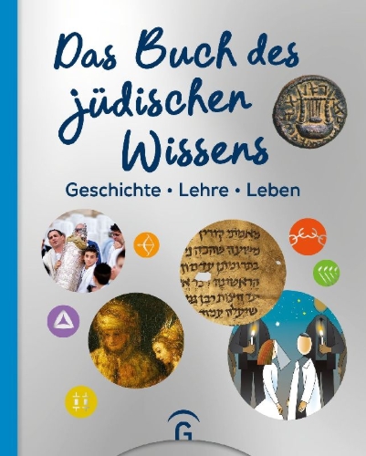 Buchcover und Innenansicht für das Buch: Das Buch des jüdischen Wissens