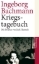 Buchcover und Innenansicht für das Buch: Bachmann, I: Kriegstagebuch