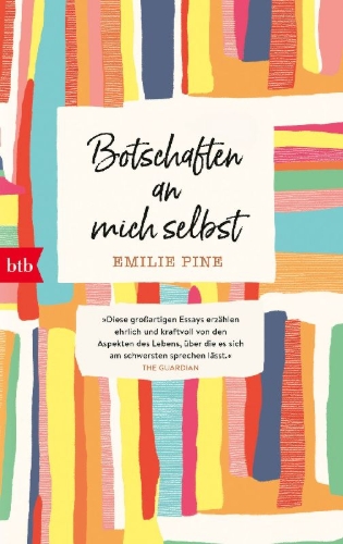 Buchcover und Innenansicht für das Buch: Botschaften an mich selbst