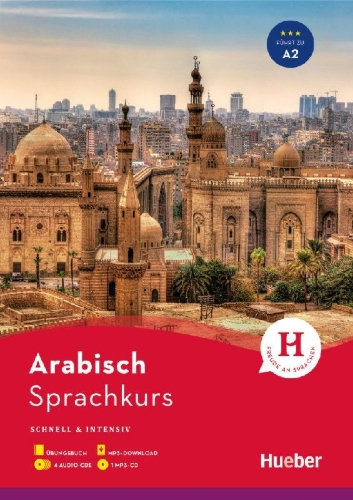 Buchcover und Innenansicht für das Buch: Sprachkurs Arabisch. Buch + 4 Audio-CDs + 1 MP3-CD + MP3-Download